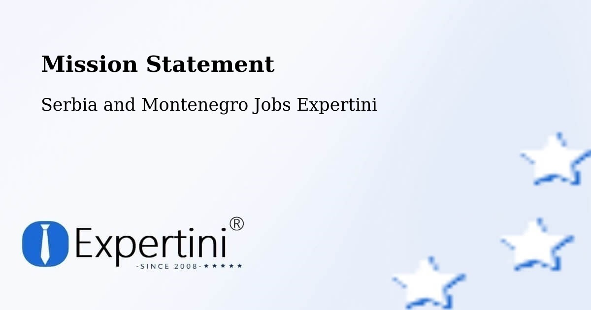 Corporate Mission – Uxbridge - Serbia and Montenegro Jobs Expertini